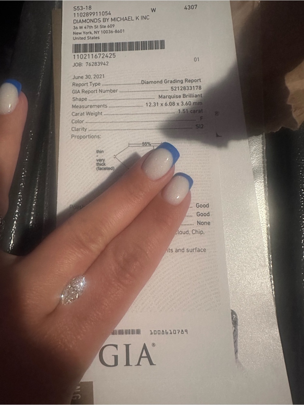 Diamond Marquise Solitaire